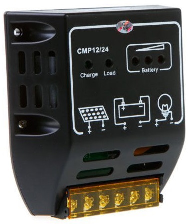 File:CMP12-24 Black-Orange Solar-Charge-Controller.jpg